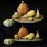 Овощи Bowl Yellow With Pumpkins Set 3 - vasy3359