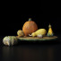 Овощи Bowl Yellow With Pumpkins Set 3 - vasy3359
