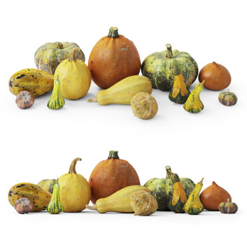Овощи Pumpkins Set 4