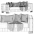Sofa Cadde Yildiz Hermes - 3dcloudd