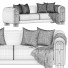 Диван Cadde Yildiz Elenora - 3dcloudd