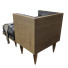 Fotel i pufa Kardiel Woodrow Box Leather - 3lordmax