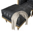 Fotel i pufa Kardiel Woodrow Box Leather - 3lordmax