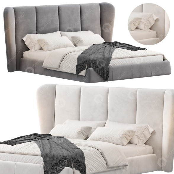 Bed The High Wall Lori 3D model