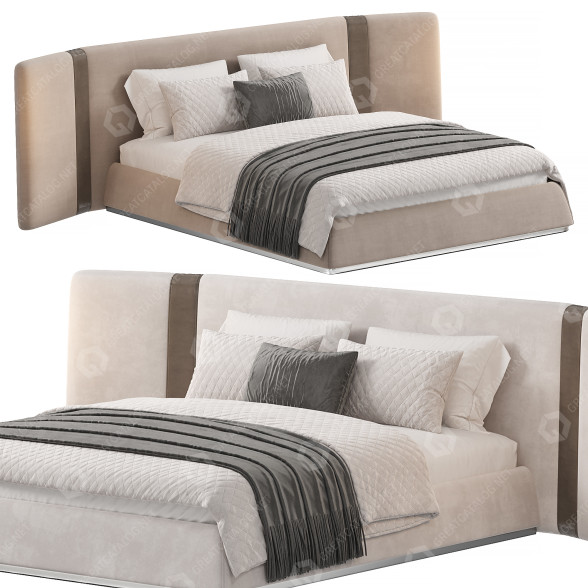 Ліжко SM Living Couture Morrison 3D модель