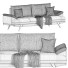 Диван Cadde Yildiz Tual - 3dcloudd