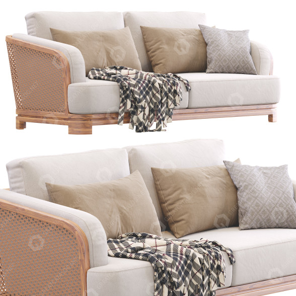 Sofá Borial Light Modelo 3D