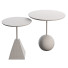 Tables basses Geometric Gold & Silver Small - ELBEBE
