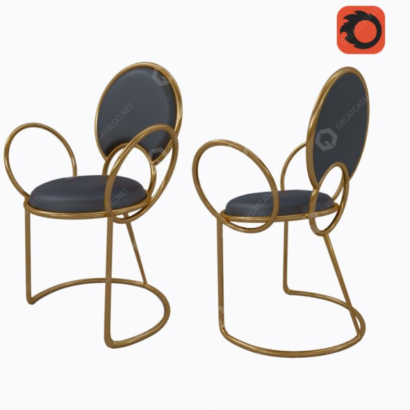 Chair Moroso Triple Zero 3D model