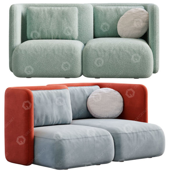 Sofa Saba Gala 3D model