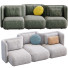 Sofa Saba Gala Fabric - ED-MONTE