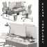 Espacio de trabajo Office Furniture Set 01 - reyhaneh2004