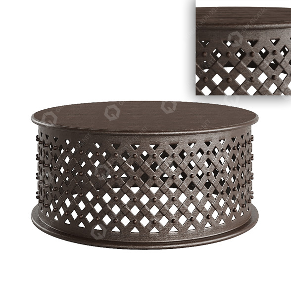 Coffee Table Ballard Designs Bornova 3D model