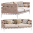 Canapé Flexform Ansel Leather Beige - ED-MONTE
