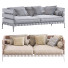 Canapé Flexform Ansel Leather Beige - ED-MONTE