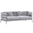 Canapé Flexform Ansel Leather Beige - ED-MONTE