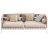 Canapé Flexform Ansel Leather Beige - ED-MONTE