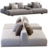 Sofa Minotti Roger Doublesides - ED-MONTE