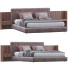 Bed Minotti Brasilia Brown - ED-MONTE
