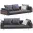 Sofa Minotti Brasilia Leather Black - ED-MONTE