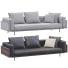 Sofa Minotti Brasilia Leather Black - ED-MONTE