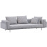 Sofa Minotti Brasilia Leather Black - ED-MONTE
