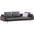 Sofa Minotti Brasilia Leather Black - ED-MONTE