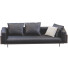 Sofa Minotti Brasilia Leather Black - ED-MONTE