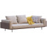 Sofa Minotti Brasilia Leather and Fabric - ED-MONTE