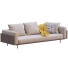 Sofa Minotti Brasilia Leather and Fabric - ED-MONTE