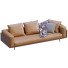 Sofa Minotti Brasilia Leather and Fabric - ED-MONTE