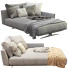 Кушетка Flexform Bretton Gray and Biege - ED-MONTE