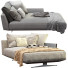 Кушетка Flexform Bretton Gray and Biege - ED-MONTE