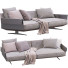 Диван Flexform Bretton Light Gray - ED-MONTE