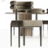 Table and Chairs Baker McGuire Huxley Dining and Gian by Noho - onurarsoy