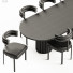 Table and Chairs Baker McGuire Huxley Dining and Gian by Noho - onurarsoy