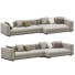 Диван Minotti Roger Fabric Gray - ED-MONTE
