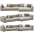 Диван Minotti Roger Fabric Gray - ED-MONTE