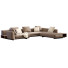 Sofa Minotti Roger Gray and Beige - ED-MONTE