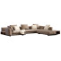 Sofa Minotti Roger Gray and Beige - ED-MONTE