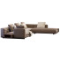 Sofa Minotti Roger Gray and Beige - ED-MONTE