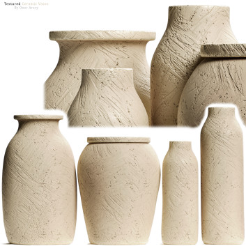 Вази Zara Home Textured Ceramic Set