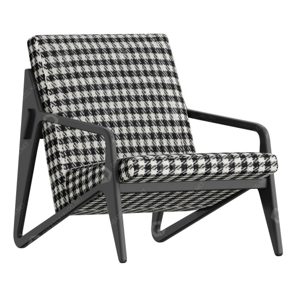 Fauteuil HC28 Cosmo Gio modèle 3D