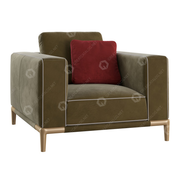 Sillón Tonino Lamborghini Casa TL-99 Modelo 3D