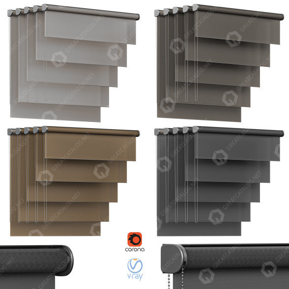 Rolety Vol 06 model 3D