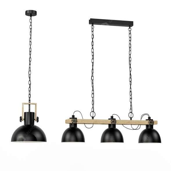 Pendant Lamps Eglo Lubenham 3D model
