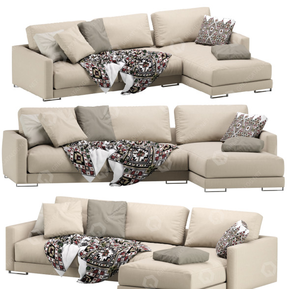 Sofa Flexform Magnum 3D-Modell