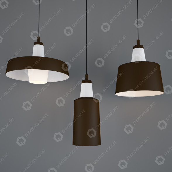 Pendelleuchten Eglo Tabanera 3D-Modell