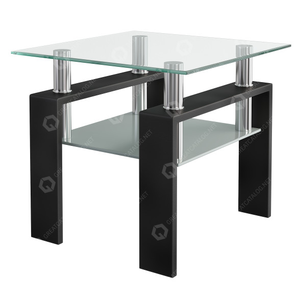 Table basse Square by Bowery Hill modèle 3D