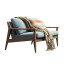 Sofa West Elm Wood - ED-MONTE